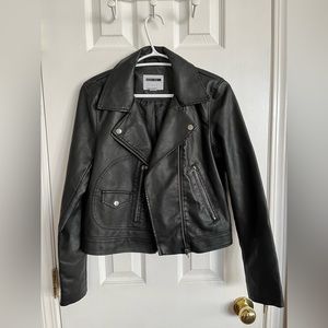 𝅺Noisy May Faux-Leather Jacket